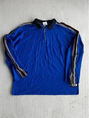 Vintage Y2K Street Culture 1/4 Zipup Shirt XL